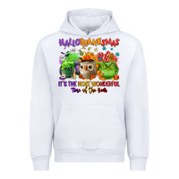 White Hallothanksmas Urban Hoodie - NancyCooperArtShop