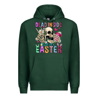 Sports Green dead inside but it's easter Premium Hoodie - Jasminsmagicworld