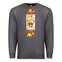 Charcoal Heather softball football penwraps Premium Sweatshirt - HRA Design Shop