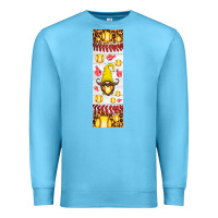 Ocean Blue softball football penwraps Premium Sweatshirt - HRA Design Shop