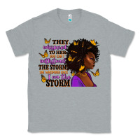 Heather Grey They whispered to her afro woman Classic Tee - RanaPortraitStore