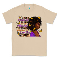 Mushroom They whispered to her afro woman Classic Tee - RanaPortraitStore
