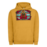 Pigment Peanut Butter lady of guadalupe serape and roses Urban Hoodie - Jasminsmagicworld