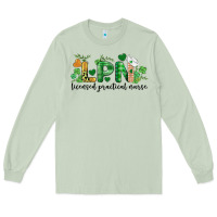 Matcha st. patricks day registered nurse lpn heart Long Sleeve Tee - BarkalooDesign