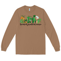 Toasted Coconut st. patricks day registered nurse lpn heart Long Sleeve Tee - BarkalooDesign