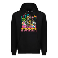 Black sweet summer skeleton Premium Hoodie - Jasminsmagicworld