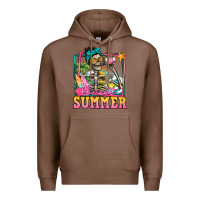 Chestnut sweet summer skeleton Premium Hoodie - Jasminsmagicworld