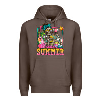 Coffee sweet summer skeleton Premium Hoodie - Jasminsmagicworld