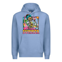 Colony Blue sweet summer skeleton Premium Hoodie - Jasminsmagicworld