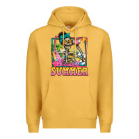 Mustard sweet summer skeleton Premium Hoodie - Jasminsmagicworld
