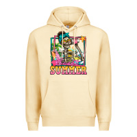 Pina Colada sweet summer skeleton Premium Hoodie - Jasminsmagicworld