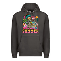 Smoke sweet summer skeleton Premium Hoodie - Jasminsmagicworld