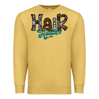 Antique Gold hair hustler Premium Sweatshirt - SublimationCraftShop
