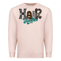 Pale Pink hair hustler Premium Sweatshirt - SublimationCraftShop