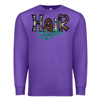 Purple hair hustler Premium Sweatshirt - SublimationCraftShop