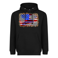 Black race american flag Heavyweight Hoodie - Zillion Design Studio