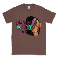 Chestnut Unbothered mood 24:7 Classic Tee - RanaPortraitStore