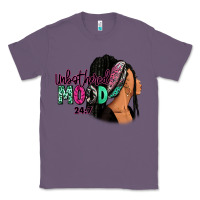 Lavender Unbothered mood 24:7 Classic Tee - RanaPortraitStore