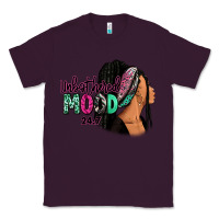 Plum Unbothered mood 24:7 Classic Tee - RanaPortraitStore