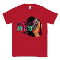 Red Unbothered mood 24:7 Classic Tee - RanaPortraitStore