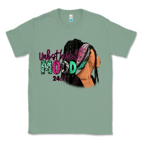 Sage Unbothered mood 24:7 Classic Tee - RanaPortraitStore