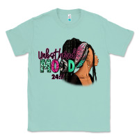 Seafoam Unbothered mood 24:7 Classic Tee - RanaPortraitStore