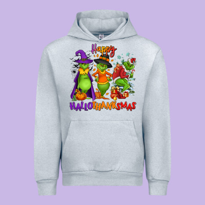 Happy Hallothanksmas Urban Hoodie Designed By Nancycooperartshop