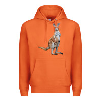 Carrot kangaroo Premium Hoodie - LillyAllenDesigns