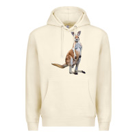 Sandshell kangaroo Premium Hoodie - LillyAllenDesigns