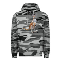 Slate Camo kangaroo Premium Hoodie - LillyAllenDesigns