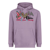 Lavender peace love racing Heavyweight Hoodie - Zillion Design Studio