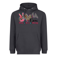Smoke peace love racing Heavyweight Hoodie - Zillion Design Studio