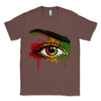 Chestnut Watercolor Juneteenth eyes Classic Tee - RanaPortraitStore