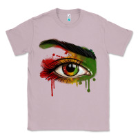 Lilac Watercolor Juneteenth eyes Classic Tee - RanaPortraitStore