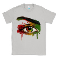 Moon Dust Watercolor Juneteenth eyes Classic Tee - RanaPortraitStore