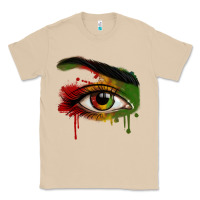 Mushroom Watercolor Juneteenth eyes Classic Tee - RanaPortraitStore