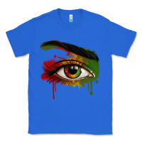 True Royal Watercolor Juneteenth eyes Classic Tee - RanaPortraitStore