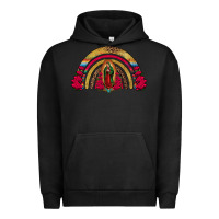 Pigment Black lady of guadalupe rainbow Urban Hoodie - Jasminsmagicworld