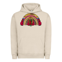 Pigment French Oak lady of guadalupe rainbow Urban Hoodie - Jasminsmagicworld