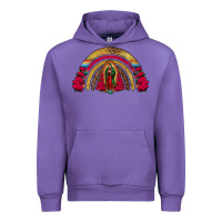 Lady Of Guadalupe Rainbow Urban Hoodie | Teevron