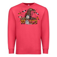 Cardinal Witch Please Premium Sweatshirt - CowhideDigitalArt
