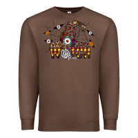 Chestnut Witch Please Premium Sweatshirt - CowhideDigitalArt