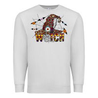 Dove Grey Witch Please Premium Sweatshirt - CowhideDigitalArt