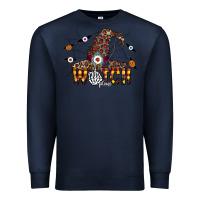 Navy Witch Please Premium Sweatshirt - CowhideDigitalArt