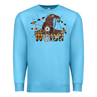 Ocean Blue Witch Please Premium Sweatshirt - CowhideDigitalArt