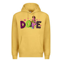 Antique Gold dope with afro black woman Premium Hoodie - NancyCooperArtShop