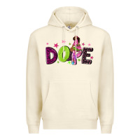 Sandshell dope with afro black woman Premium Hoodie - NancyCooperArtShop