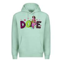 Seafoam dope with afro black woman Premium Hoodie - NancyCooperArtShop