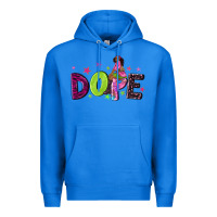 True Royal dope with afro black woman Premium Hoodie - NancyCooperArtShop