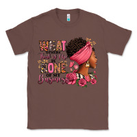 Chestnut What other think of me is none of my business afro Classic Tee - RanaPortraitStore